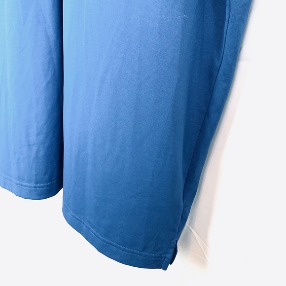 ADIDAS Blue GOLF Short Sleeve Polo Shirt Knit sz L - Picture 11 of 12